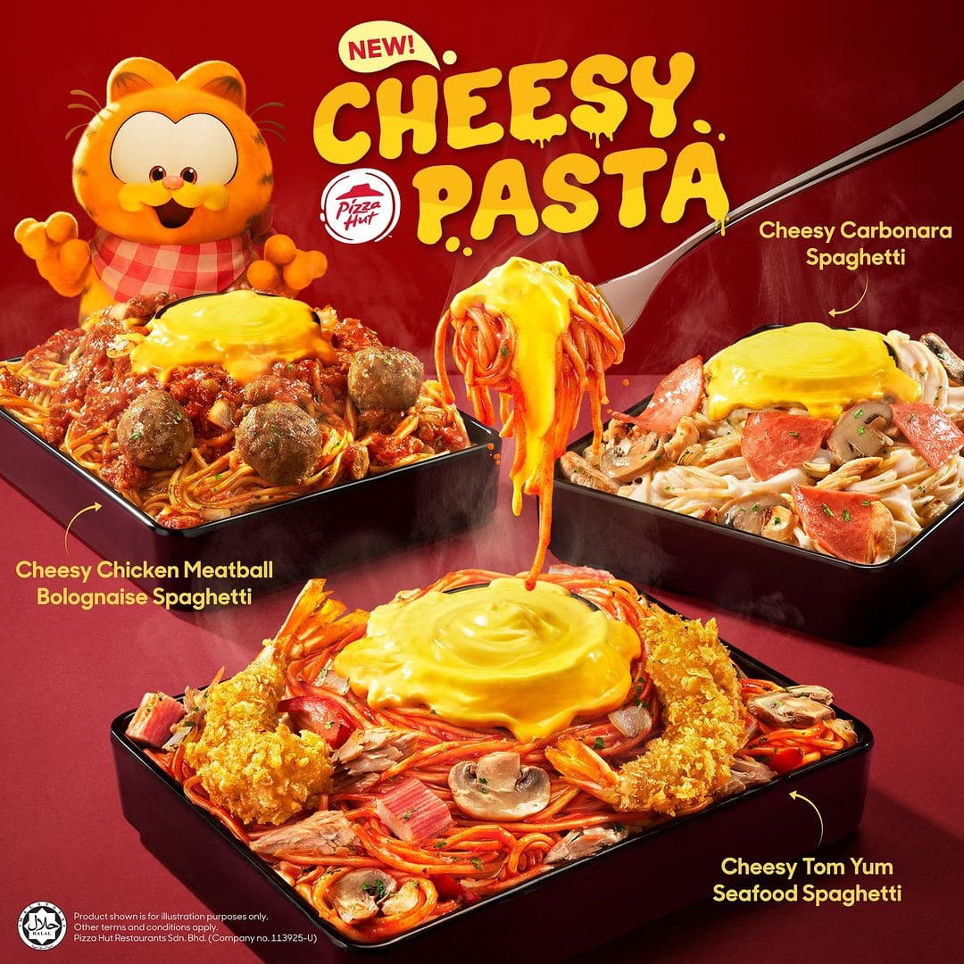 Garfield-Approved: The Garfield x Pizza Hut Cheesy Pasta Collab is Here!